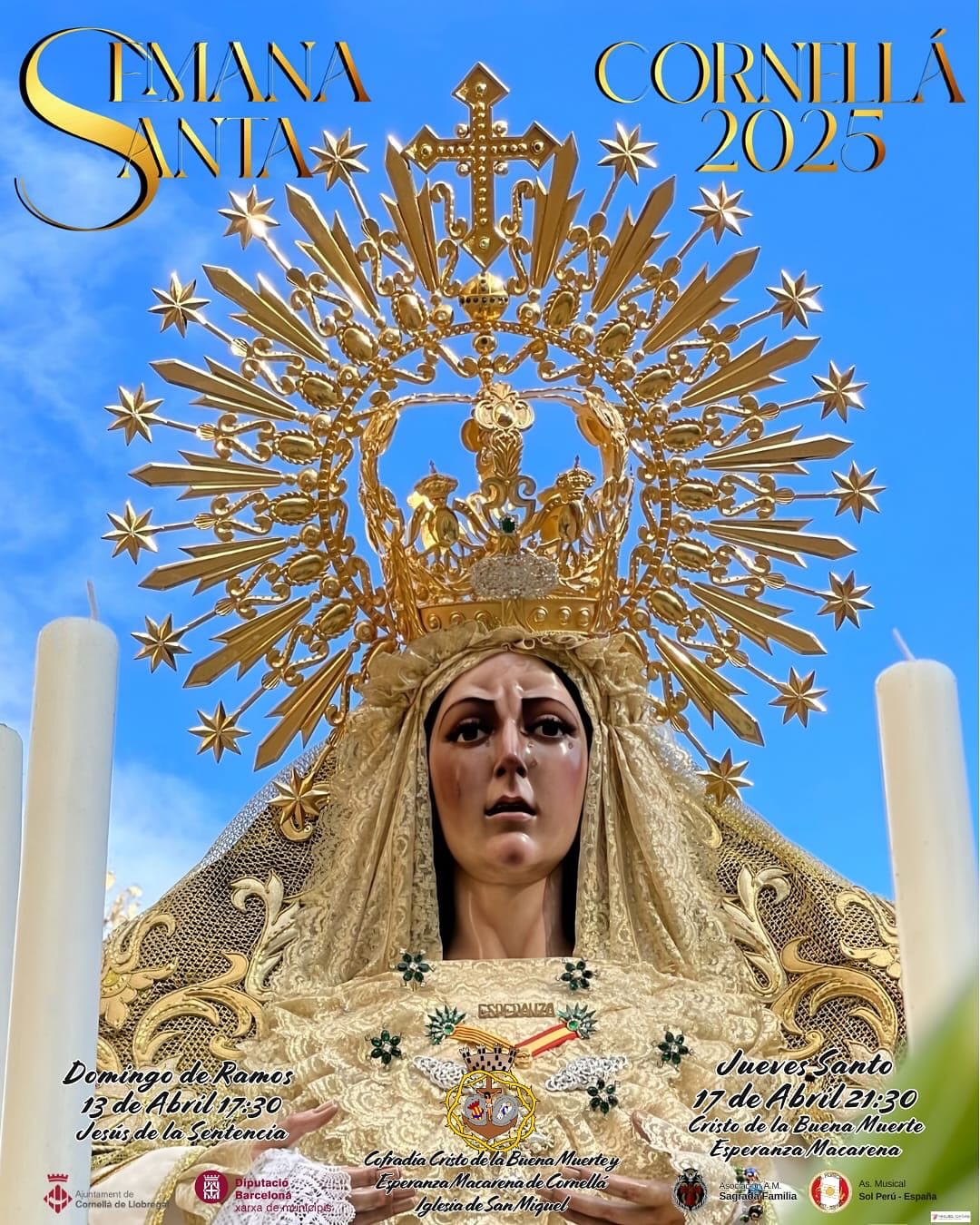 Semana Santa en Cornellà de Llobregat 2025 Cornellà de Llobregat /  
Cornellá de Llobregat